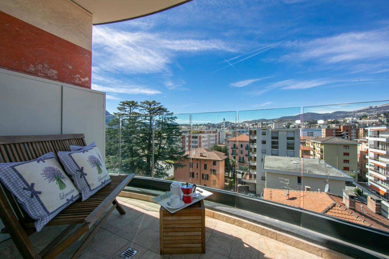 Panoramic Penthouse - Happy Rentals 루가노 외부 사진
