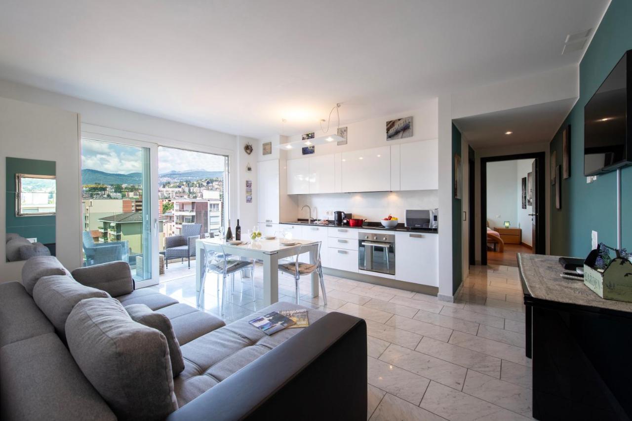 Panoramic Penthouse - Happy Rentals 루가노 외부 사진